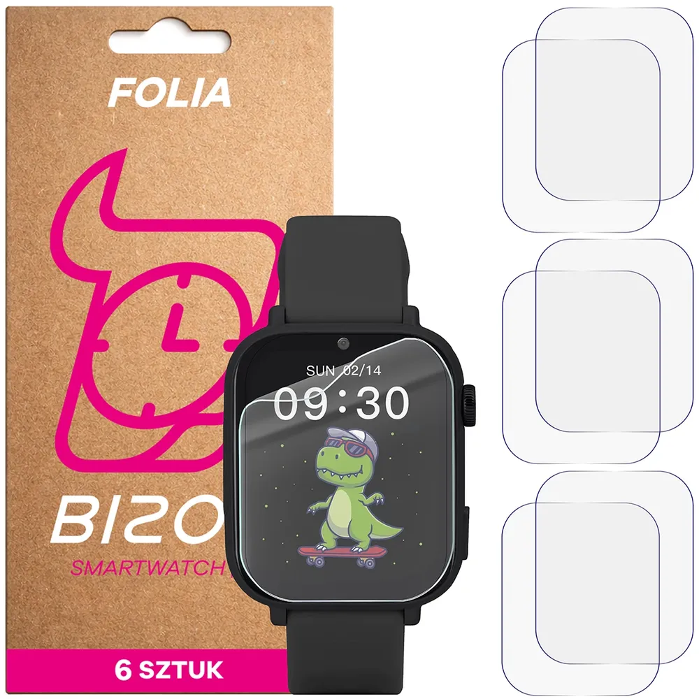 Folia hydrożelowa Bizon Watch Film HydroFlex dla Garett Kids Nice Pro 4G