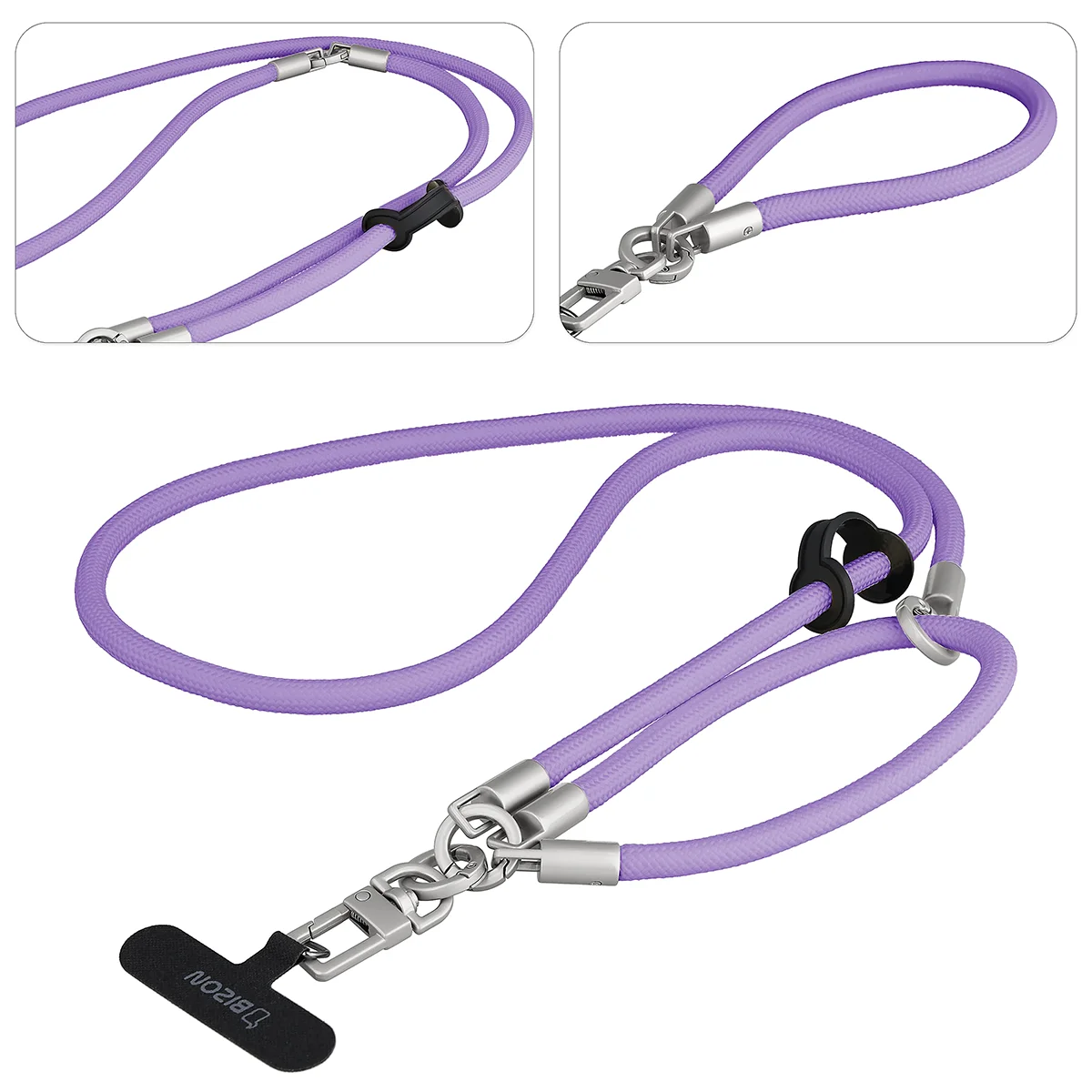 Regulowana smycz do telefonu Bizon Accessories ReLoop