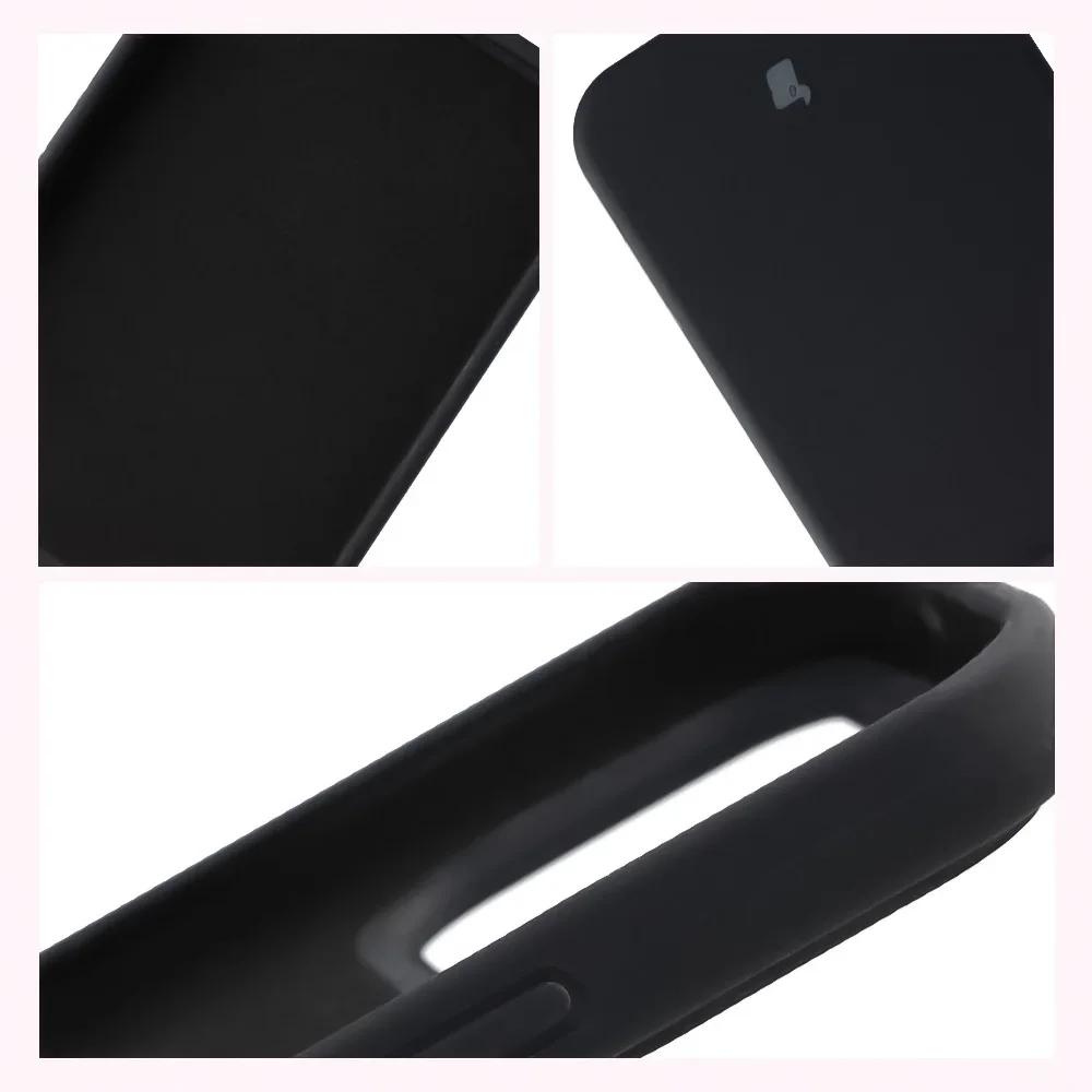 Konstrukcja etui Bizon Soft Case: zintegrowane osłony, podwyższone krawędzie i wyściółka z mikrofibry do Xiaomi POCO F9 Ultra