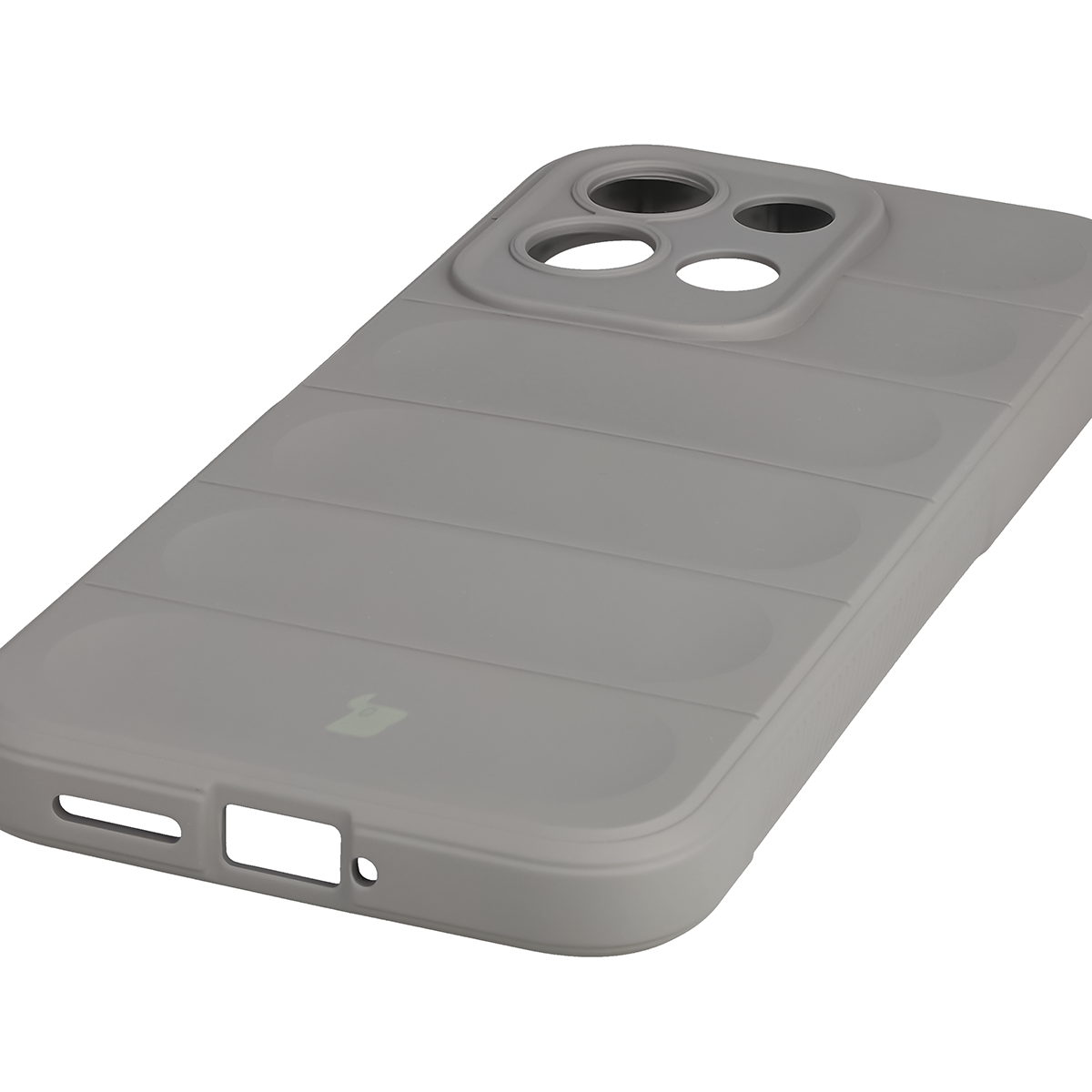 Precyzyjne wycięcia i kompatybilność z ładowaniem indukcyjnym w etui Bizon Case Tur do Xiaomi Redmi 17 5G / 4G