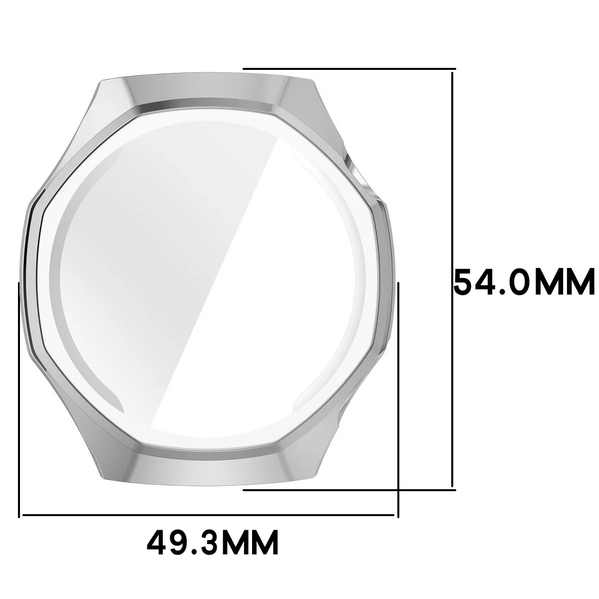 Etui Bizon Case Watch Felipe dla Huawei Watch GT 7 Pro 46 mm