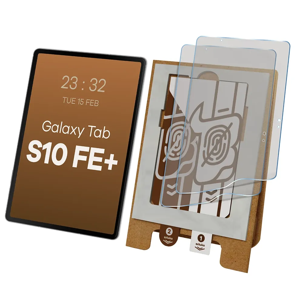 Aplikator Bizon Eplikator Tab Film Matte do łatwej aplikacji ochrony ekranu dla Galaxy Tab S10 FE Plus