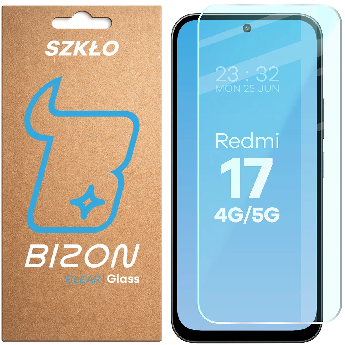 Szkło hartowane Bizon Glass Clear do Xiaomi Redmi 17 5G / 4G