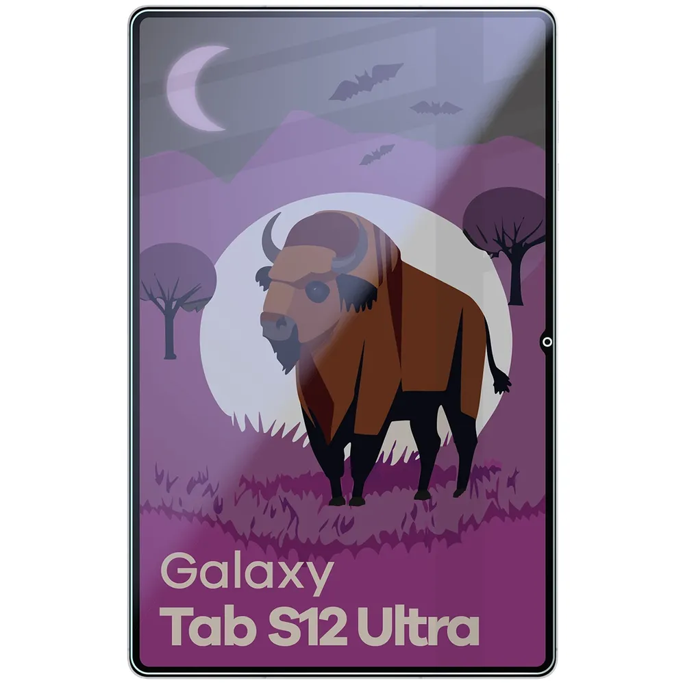 Idealne dopasowanie Bizon Smart Glass do Galaxy Tab S12 Ultra