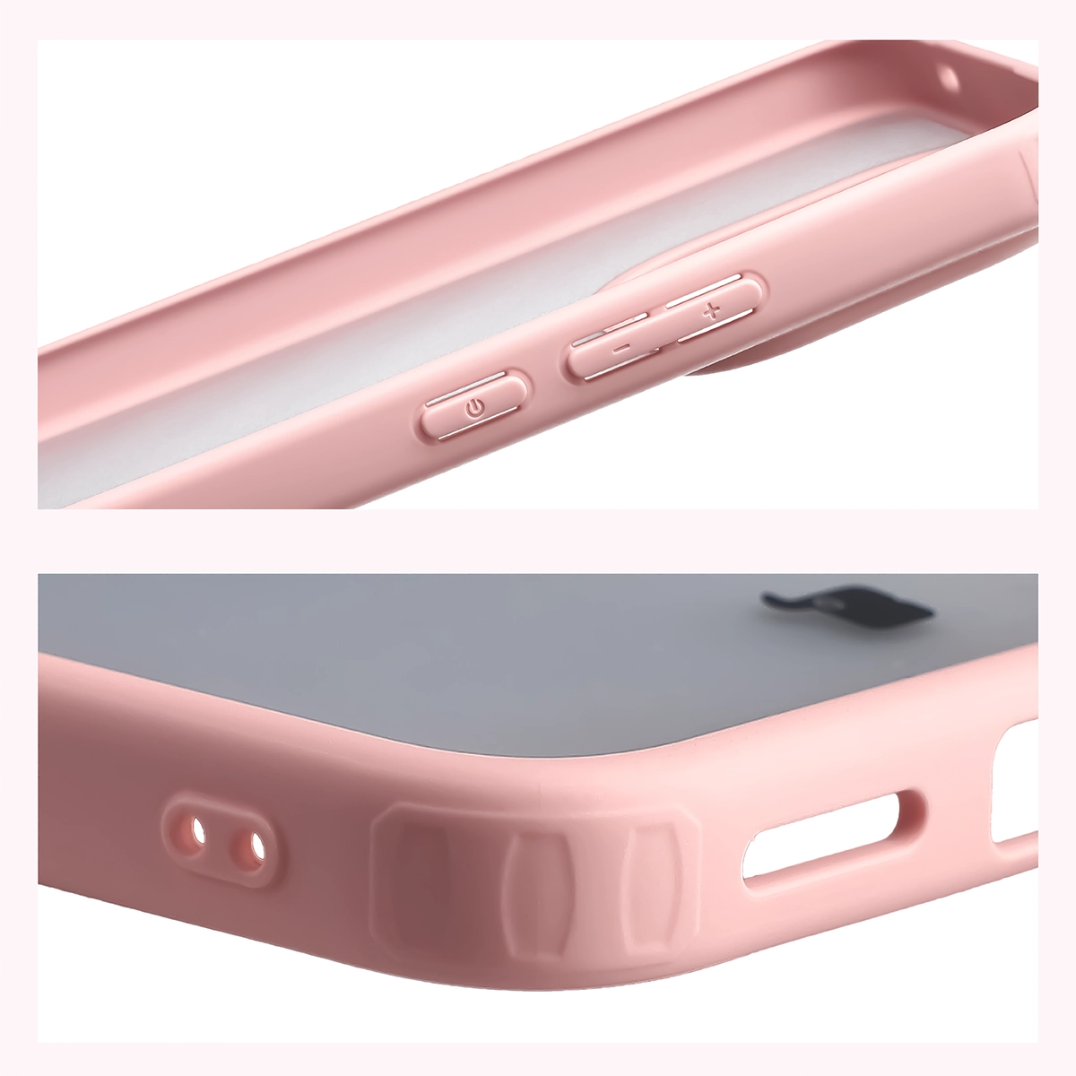 Wzmocnione narożniki i podwyższone ranty ekranu w etui Bizon Case Angelo do Xiaomi Redmi Note 17 Pro 5G