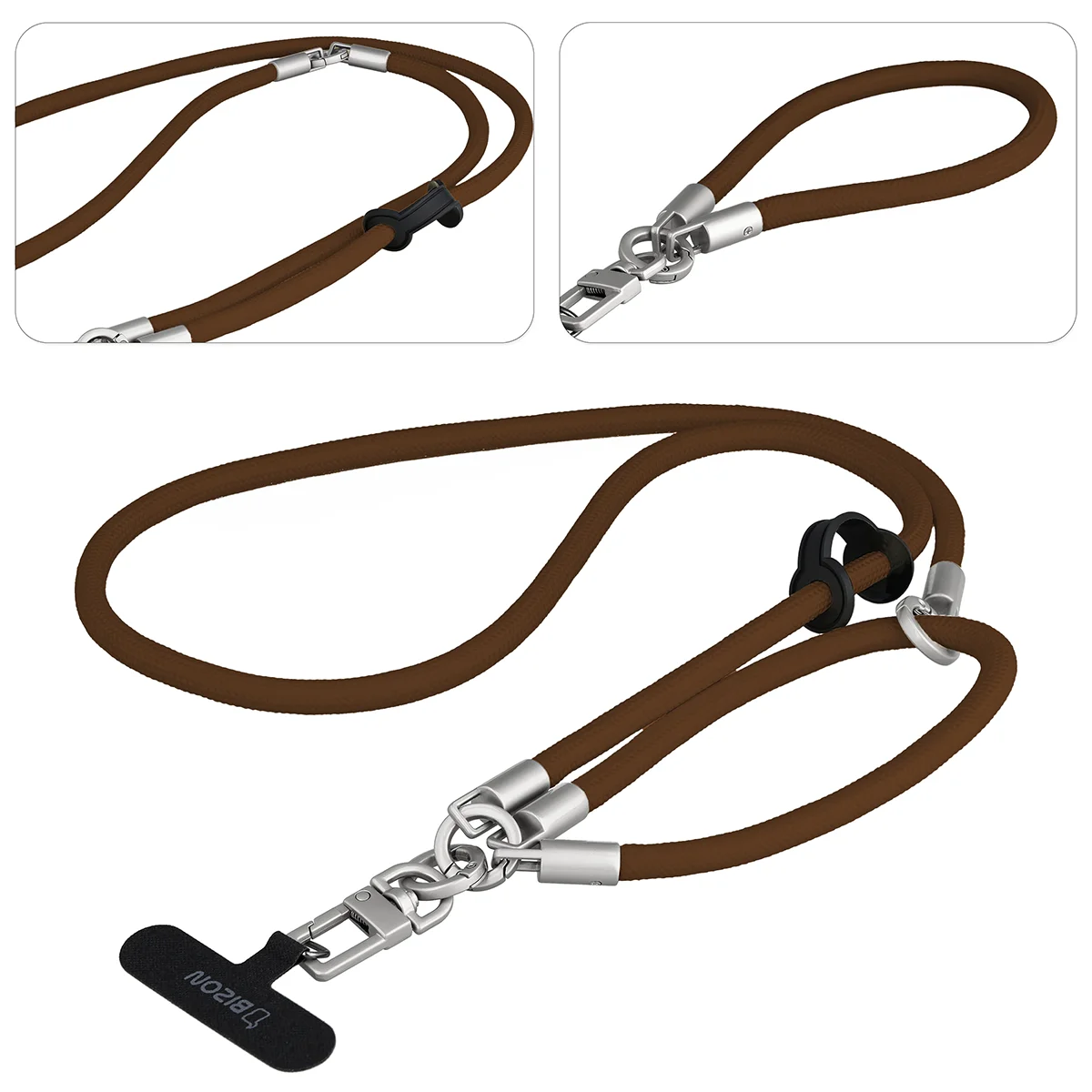 Regulowana smycz do telefonu Bizon Accessories ReLoop