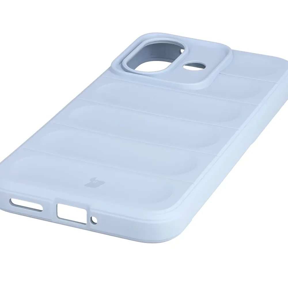 Precyzyjne wycięcia i kompatybilność z ładowaniem indukcyjnym w etui Bizon Case Tur do Xiaomi Redmi Note 17 Pro 5G