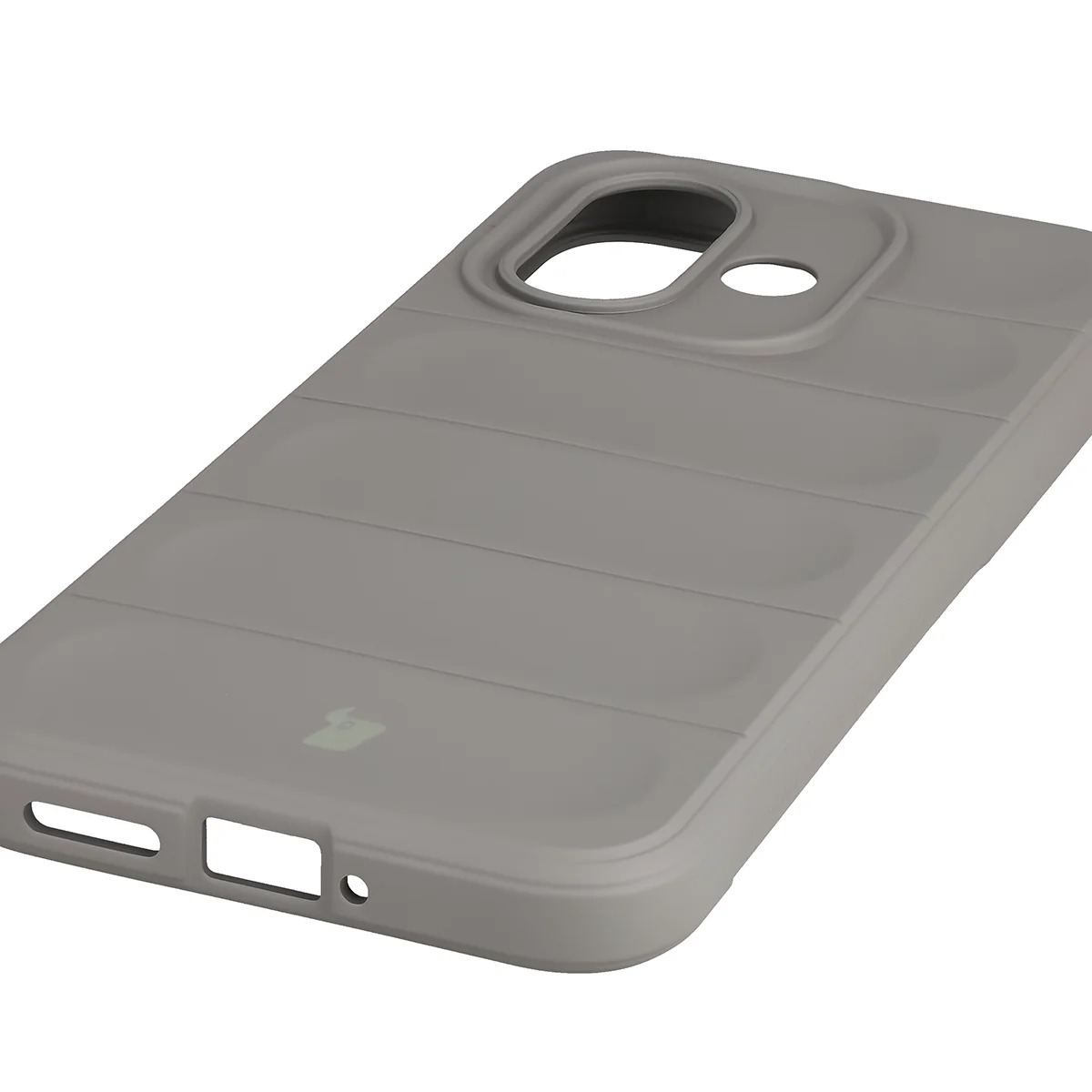 Precyzyjne wycięcia i kompatybilność z ładowaniem indukcyjnym w etui Bizon Case Tur do Xiaomi Redmi Note 17 5G