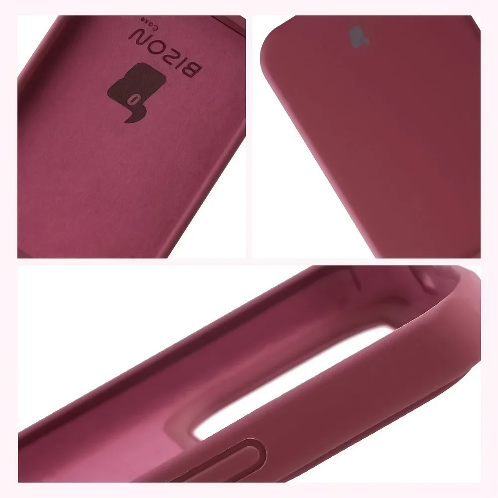 Konstrukcja etui Bizon Soft Case: zintegrowane osłony, podwyższone krawędzie i wyściółka z mikrofibry do Xiaomi POCO F9 Ultra