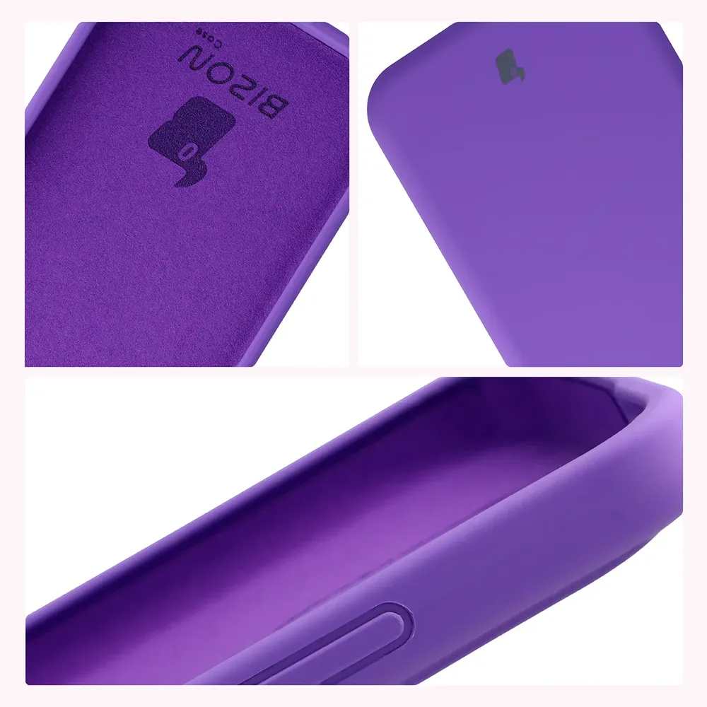 Konstrukcja etui Bizon Soft Case: zintegrowane osłony, podwyższone krawędzie i wyściółka z mikrofibry do Xiaomi Redmi Note 17 4G/5G