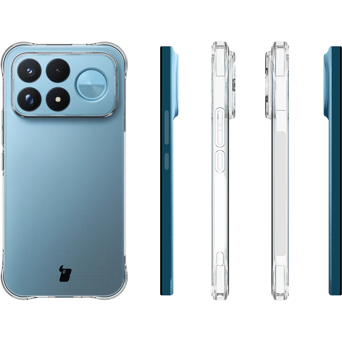 Przezroczyste plecki Case Salpa do Xiaomi POCO F9 Ultra