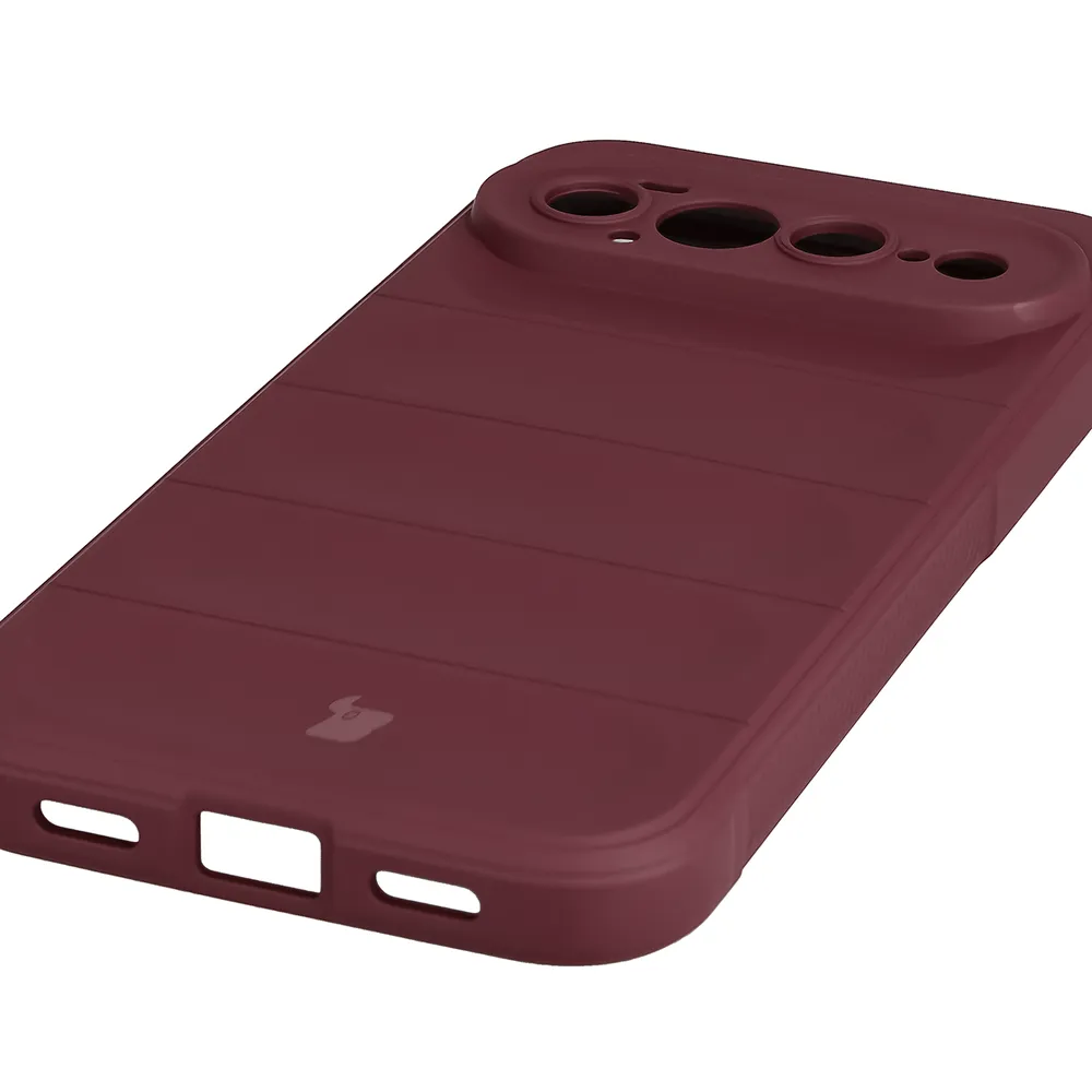 Precyzyjne wycięcia i kompatybilność z ładowaniem indukcyjnym w etui Bizon Case Tur do Google Pixel 11 Pro XL