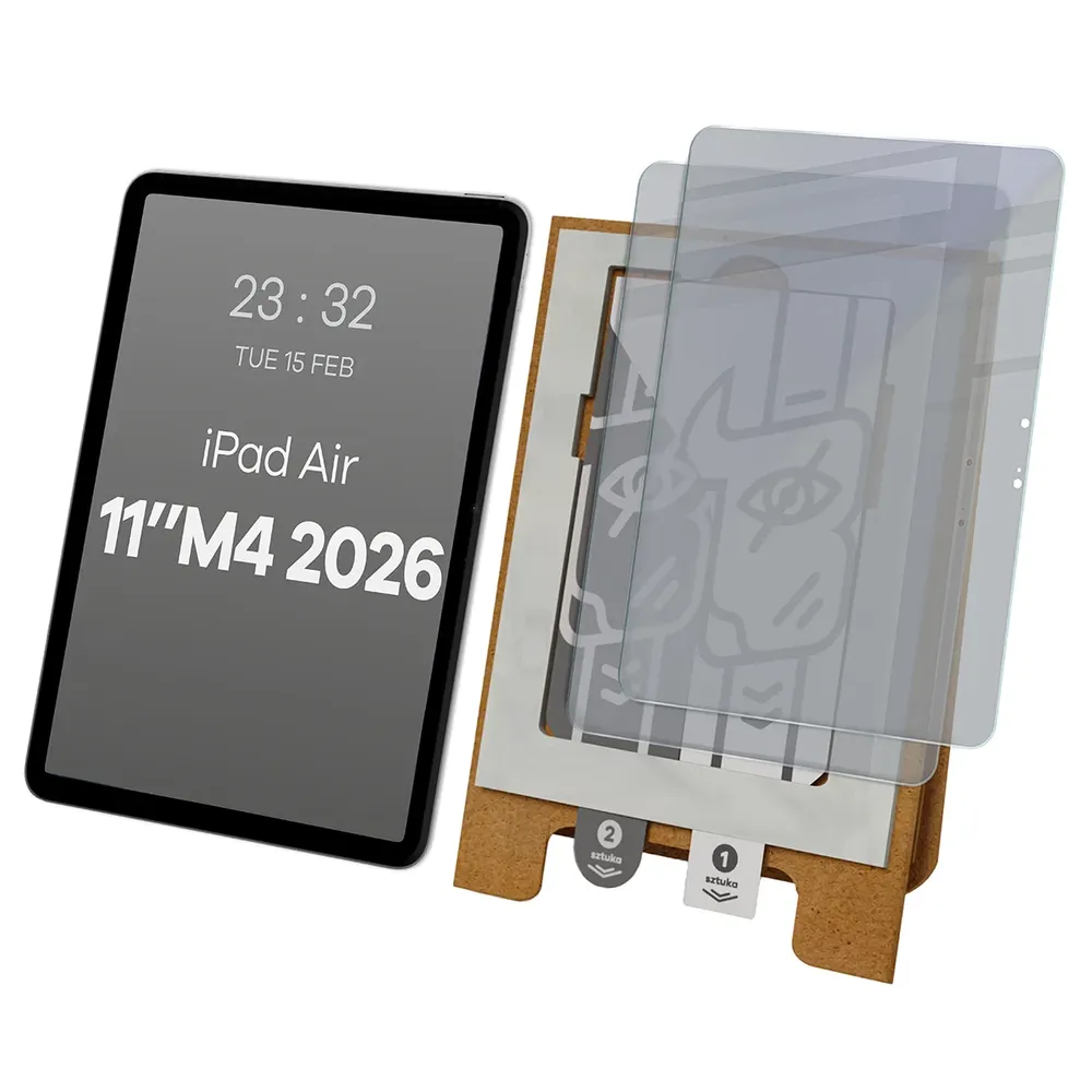 Aplikator Bizon Eplikator Tab Hybrid Shadow do łatwej aplikacji ochrony ekranu dla Apple iPad Air 11 M4 2026
