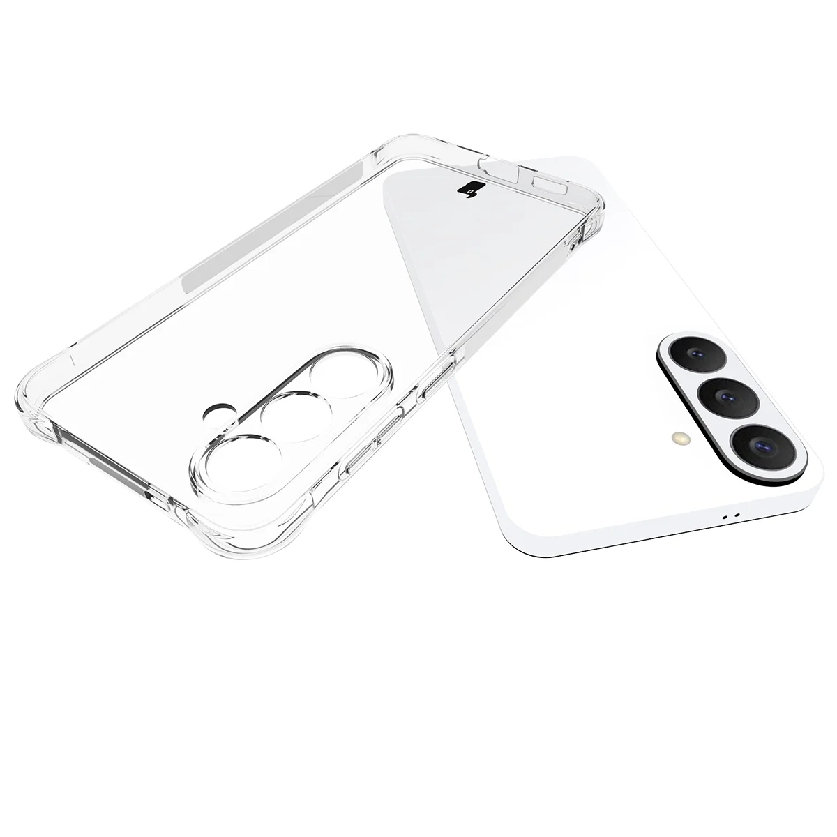 Dedykowane wycięcia i podwyższone krawędzie aparatu w etui Bizon Case Salpa do Galaxy S26 FE