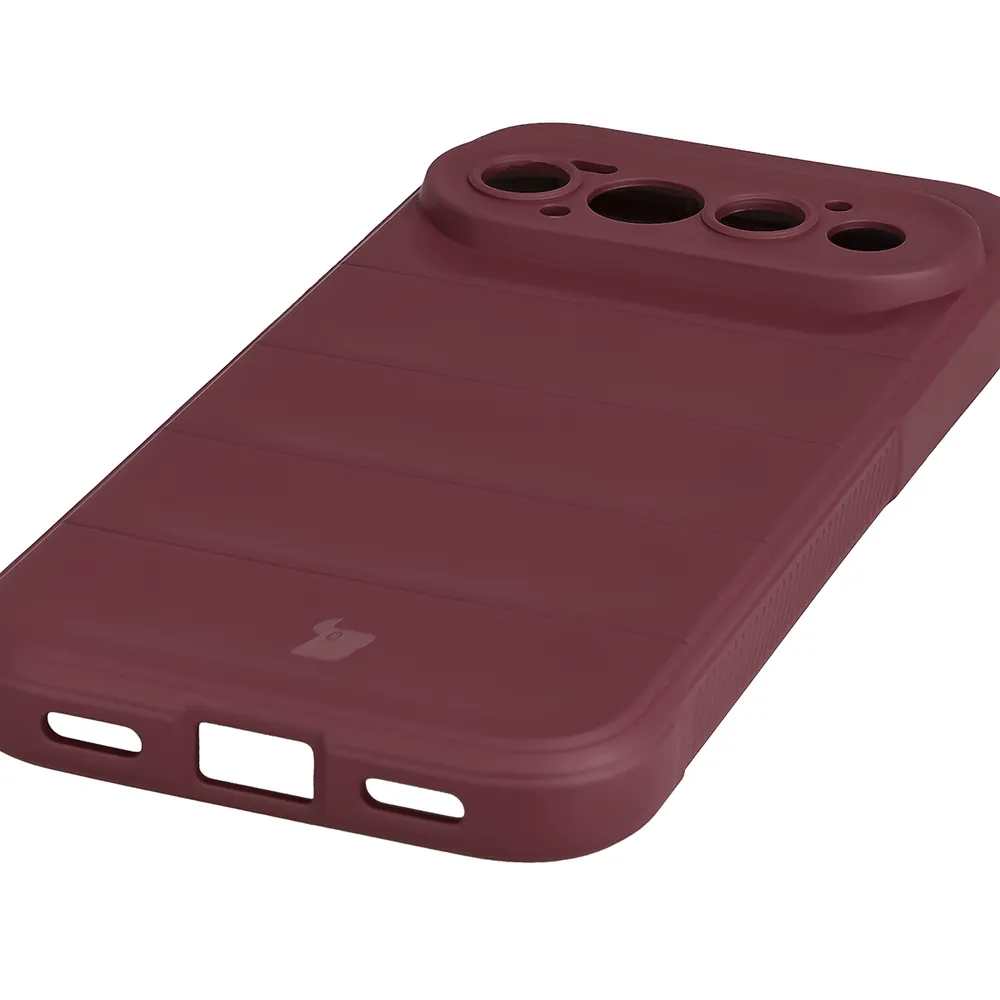 Precyzyjne wycięcia i kompatybilność z ładowaniem indukcyjnym w etui Bizon Case Tur do Google Pixel 11 Pro