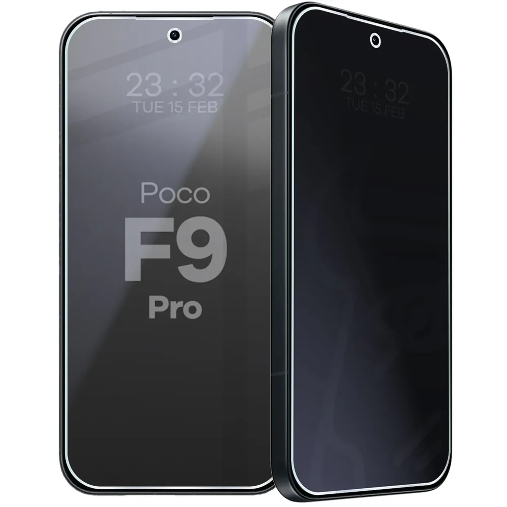Szkło hybrydowe prywatyzujące Bizon Hybrid Shadow do Xiaomi POCO F9 Pro