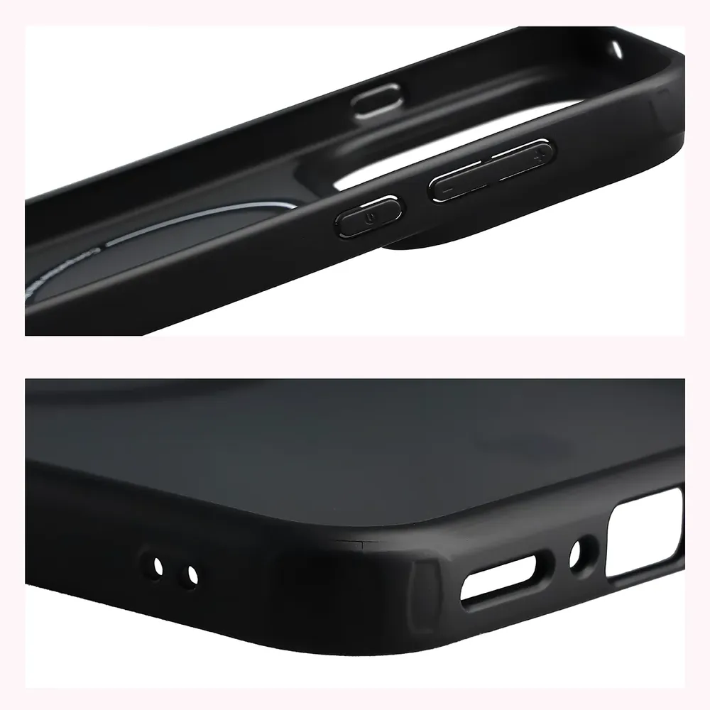 Wzmocnione narożniki i podwyższone ranty ekranu w etui Bizon Case MatteO do OPPO Find X10 Pro Max