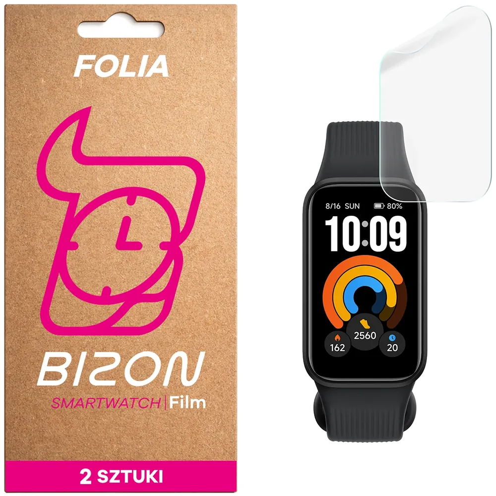 Folia hydrożelowa Bizon Watch Film Hydrogel Duo dla Xiaomi Smart Band 11 Active!