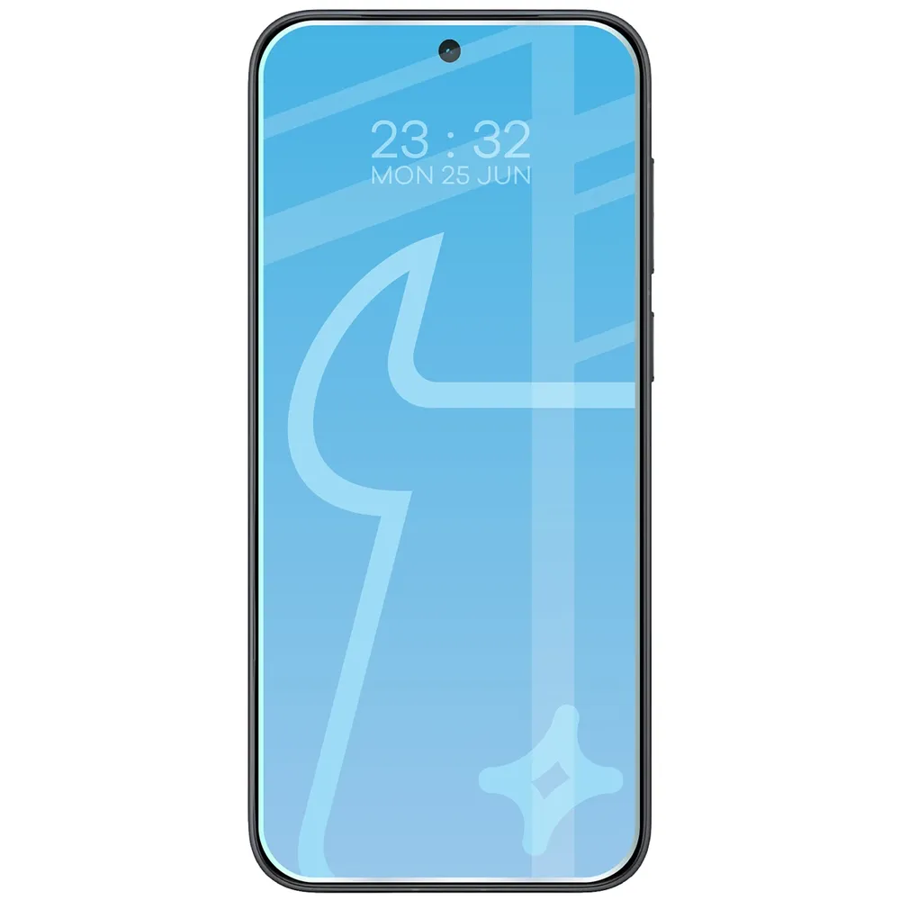 elefon z nałożonym szkłem Bizon Glass Clear do Vivo X500 Pro