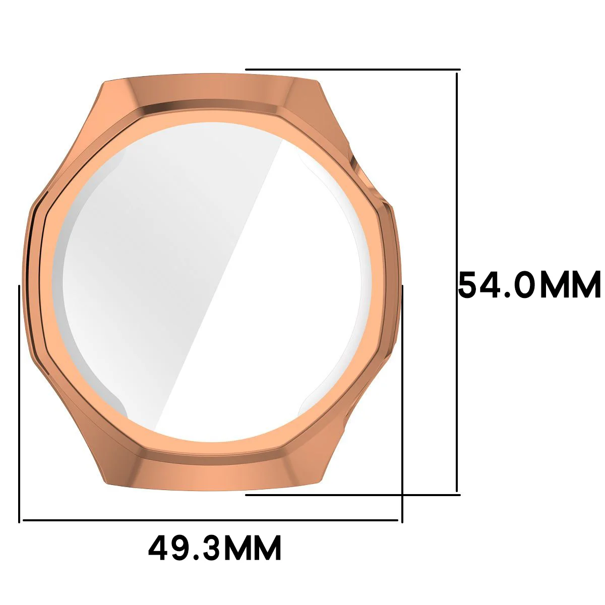Etui Bizon Case Watch Felipe dla Huawei Watch GT 7 Pro 46 mm