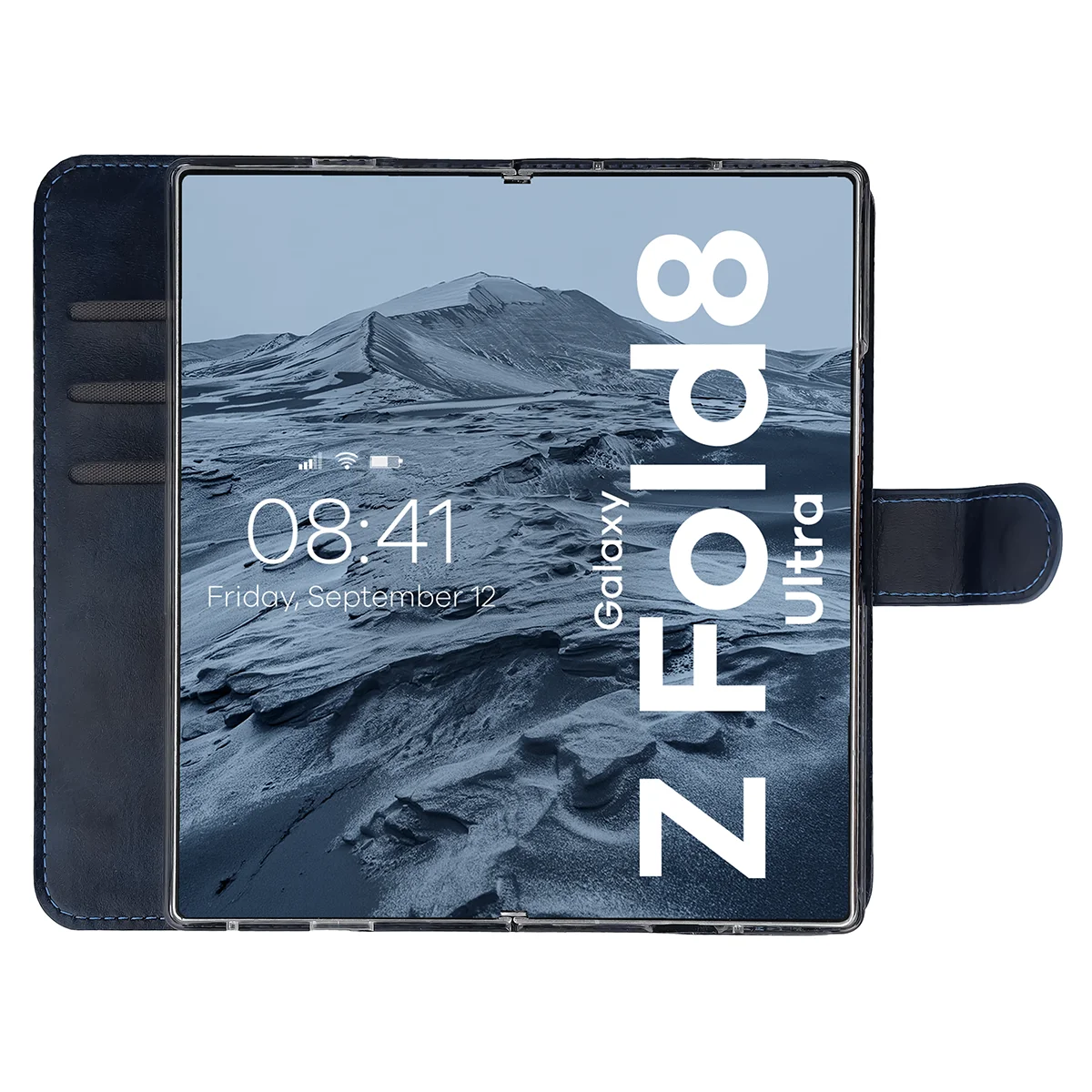 Przód pudełka Bizon Case z dedykowaną etykietą do Galaxy Z Fold8 Ultra