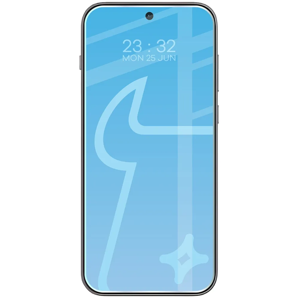 elefon z nałożonym szkłem Bizon Glass Clear do OPPO Find X10