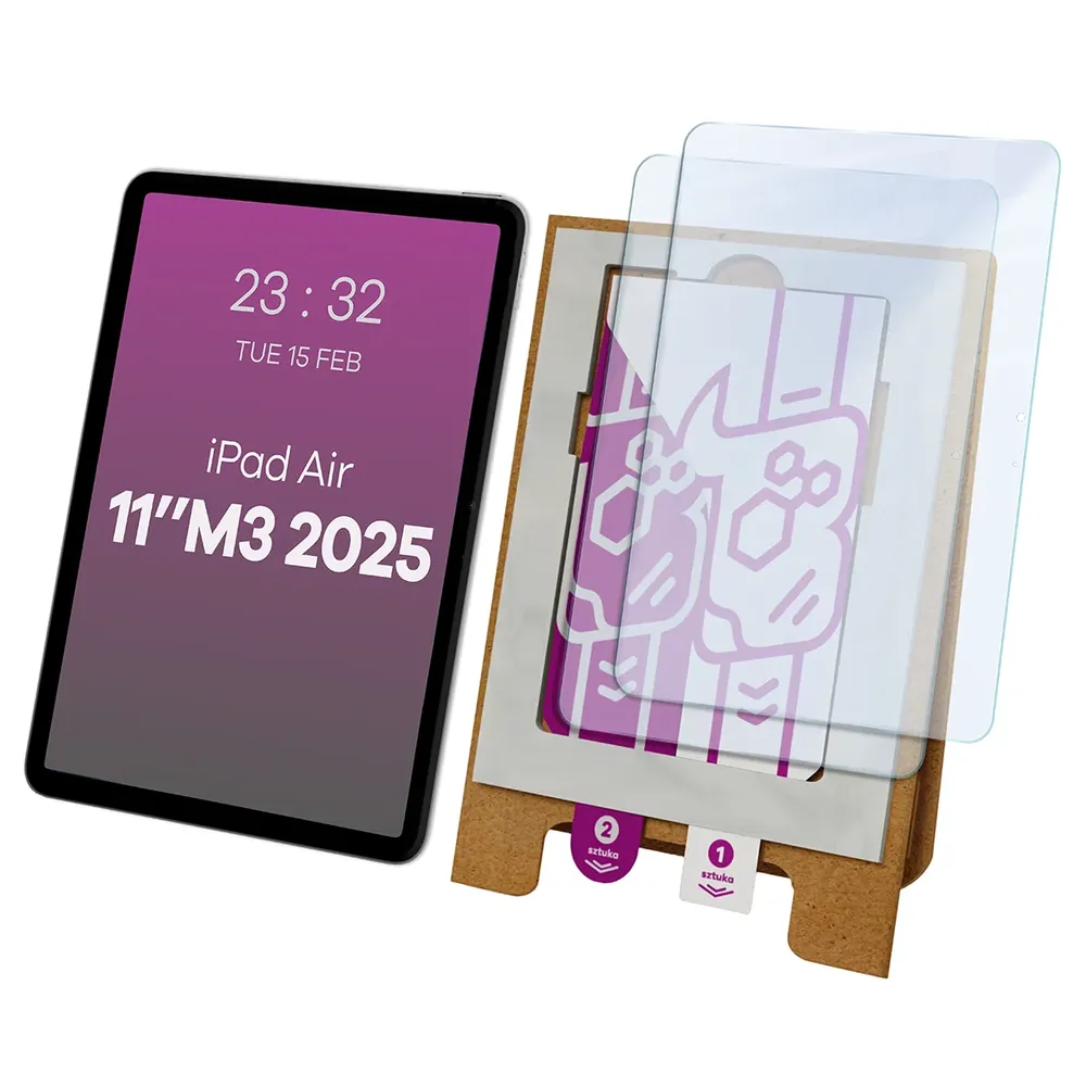Aplikator Bizon Eplikator Tab Hybrid Mule do łatwej aplikacji ochrony ekranu dla Apple iPad Air 11 M3 2025