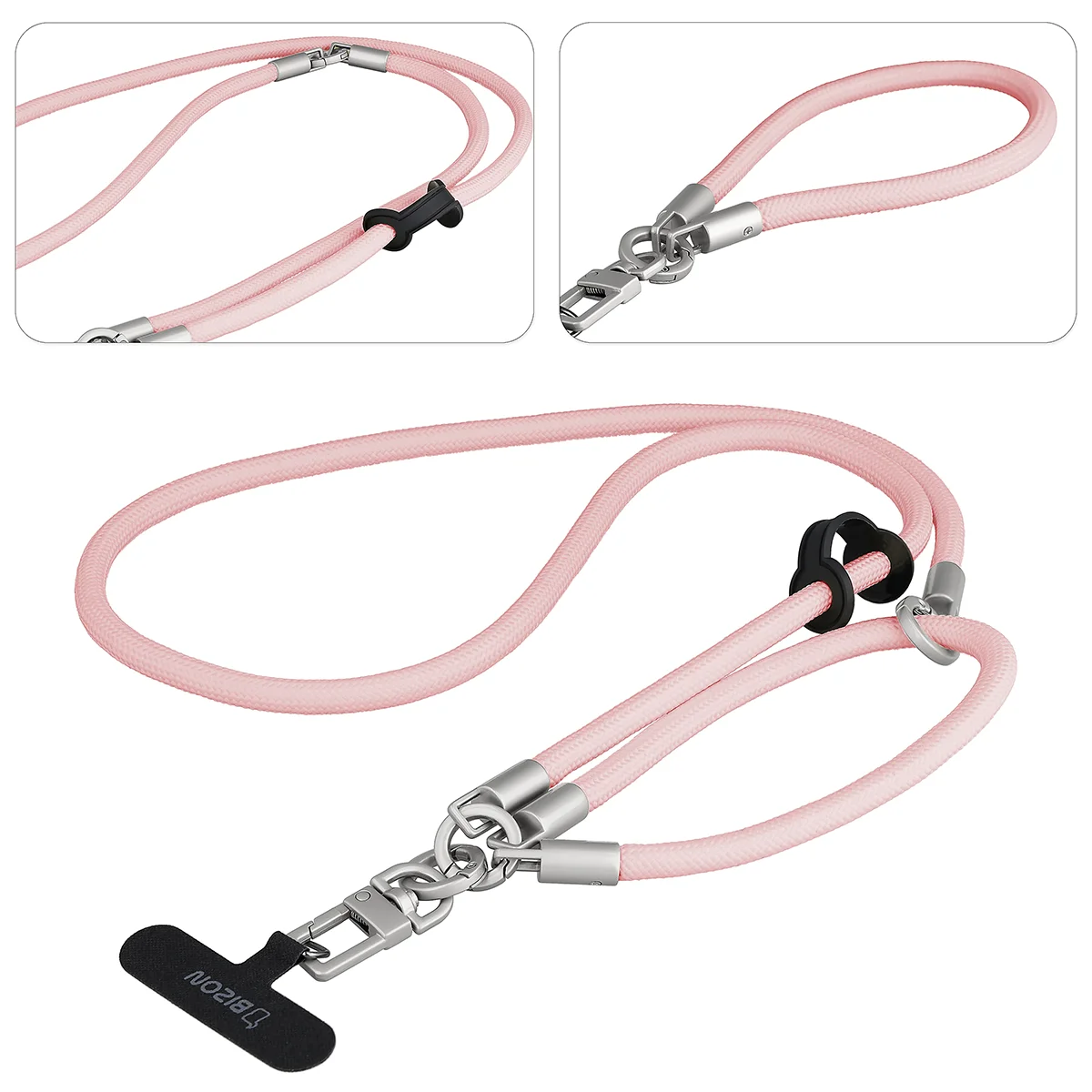 Regulowana smycz do telefonu Bizon Accessories ReLoop