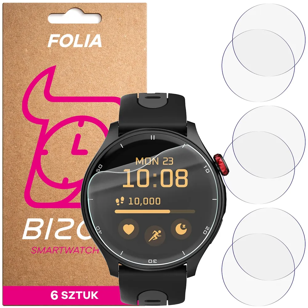 Folia hydrożelowa Bizon Watch Film HydroFlex dla myPhone Watch Adventure