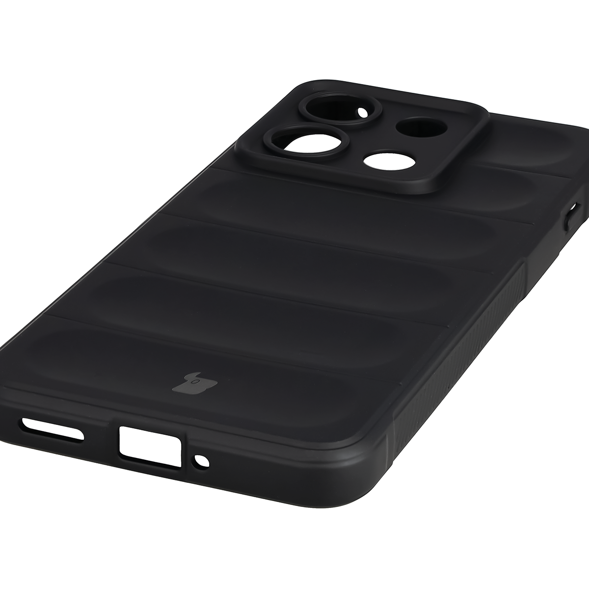 Precyzyjne wycięcia i kompatybilność z ładowaniem indukcyjnym w etui Bizon Case Tur do Motorola Edge 70 Max