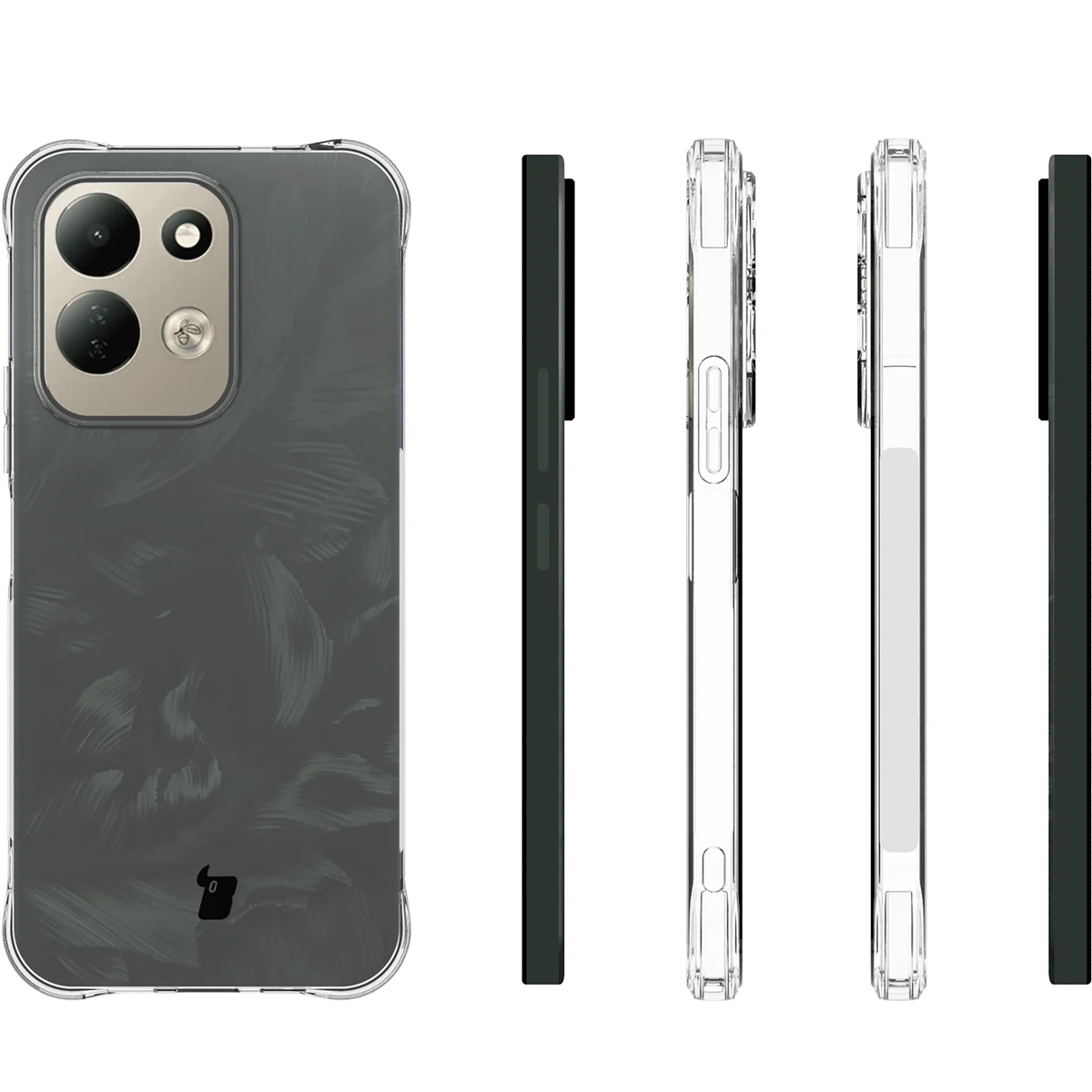 Etui Bizon Case Salpa do Xiaomi Redmi 17 5G / 4G z różnych stron