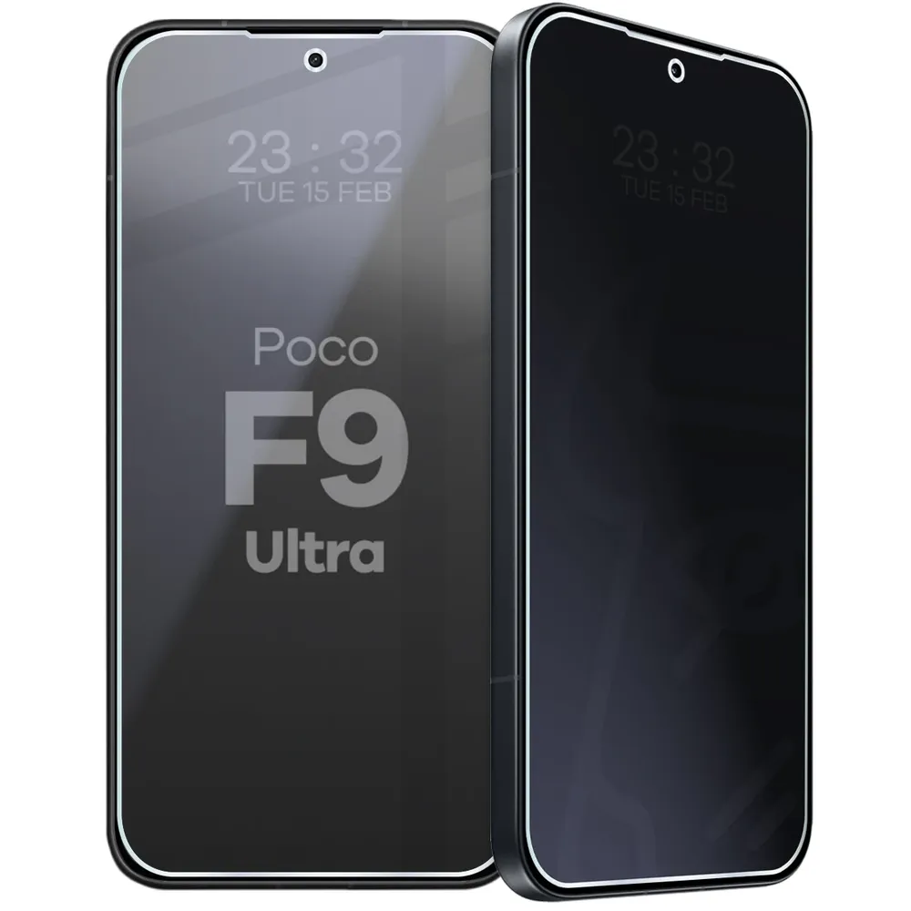 Szkło hybrydowe prywatyzujące Bizon Hybrid Shadow do Xiaomi POCO F9 Ultra