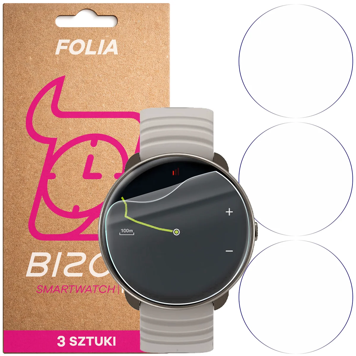 Folia hydrożelowa Bizon Watch Film HydroFlex dla Hammer Ventus