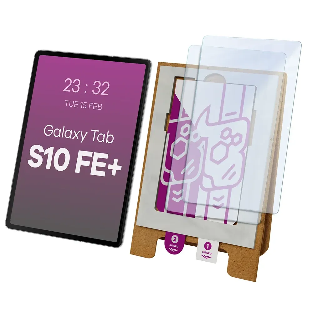 Aplikator Bizon Eplikator Tab Hybrid Mule do łatwej aplikacji ochrony ekranu dla Galaxy Tab S10 FE Plus