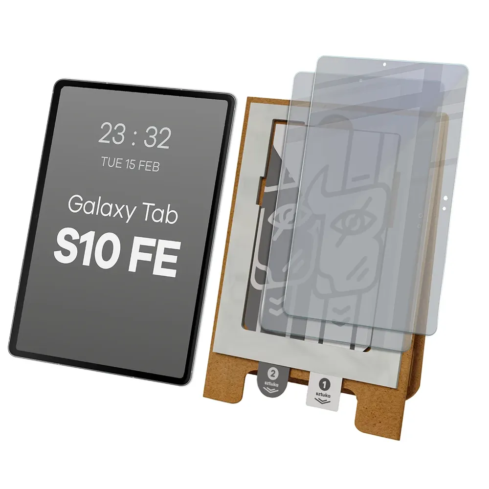 Aplikator Bizon Eplikator Tab Hybrid Shadow do łatwej aplikacji ochrony ekranu dla Galaxy Tab S10 FE