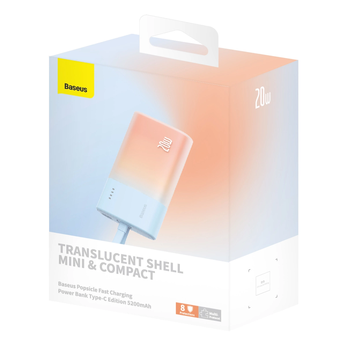 Powerbank Baseus Popsicle 5200mAh 20W 