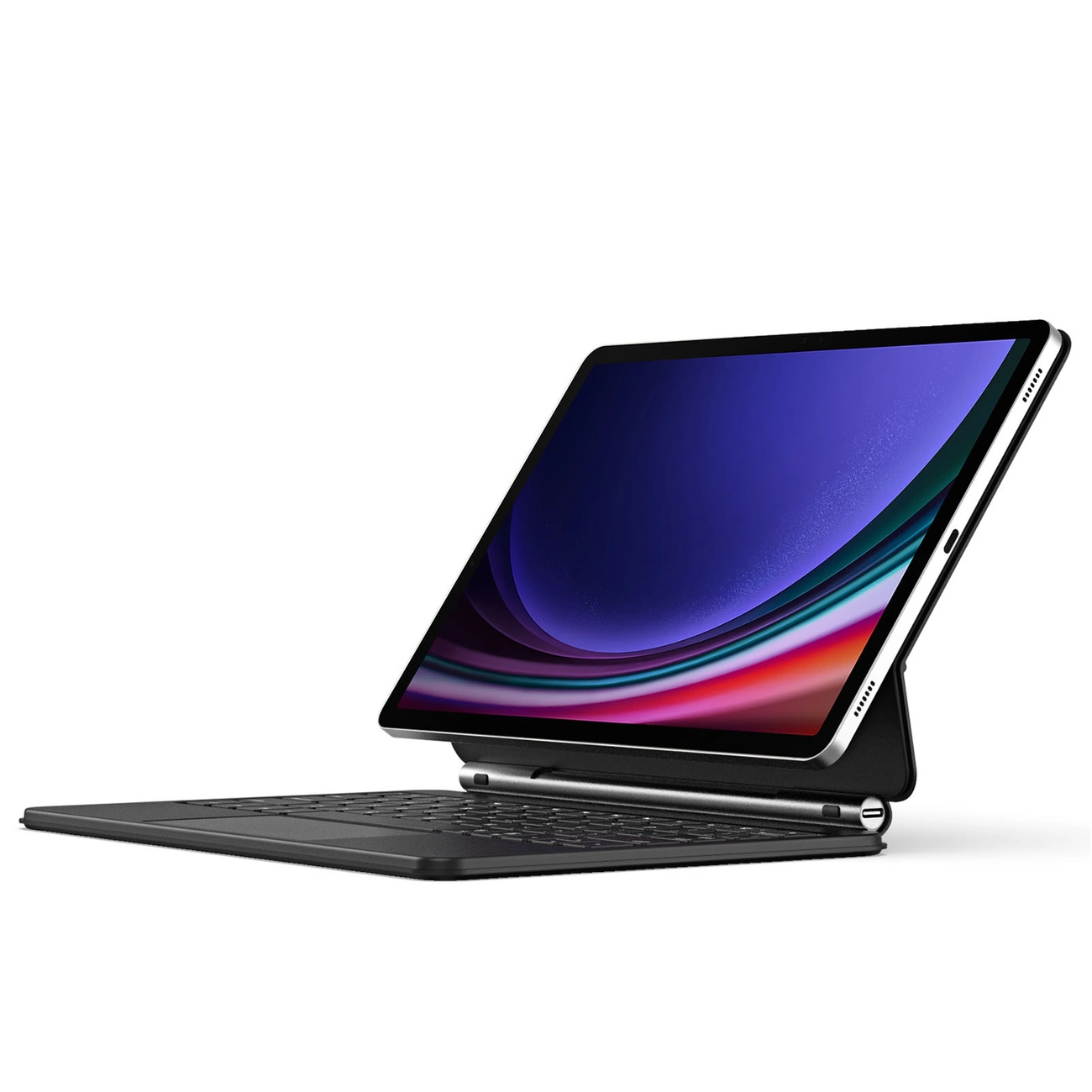 Etui z klawiaturą Bluetooth Dux Ducis Keyboard na białym tle