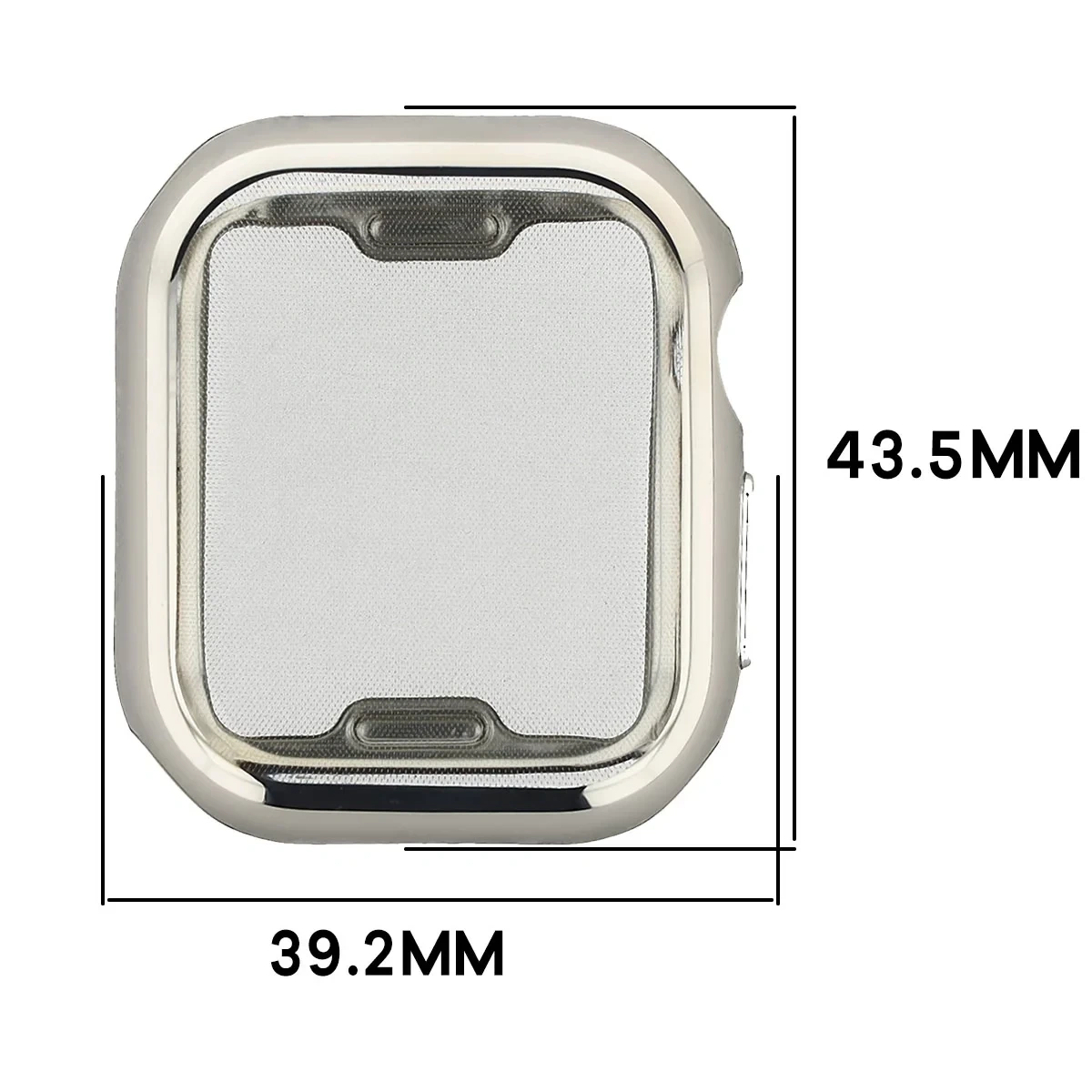 Etui Bizon Case Watch Felipe dla Apple Watch Series 12 42mm