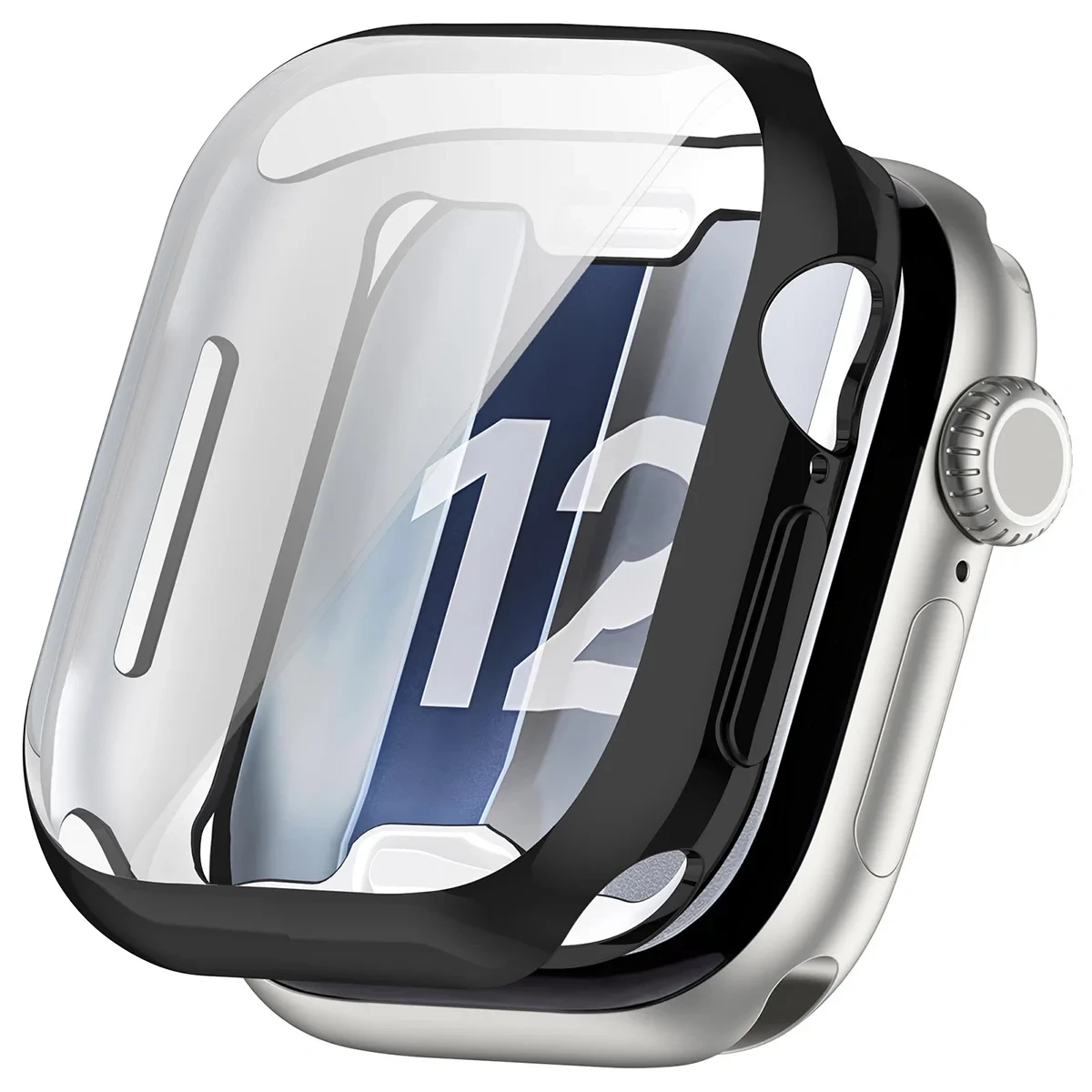 Front oraz tył Bizon Case Watch Felipe dla Apple Watch Series 12 42mm