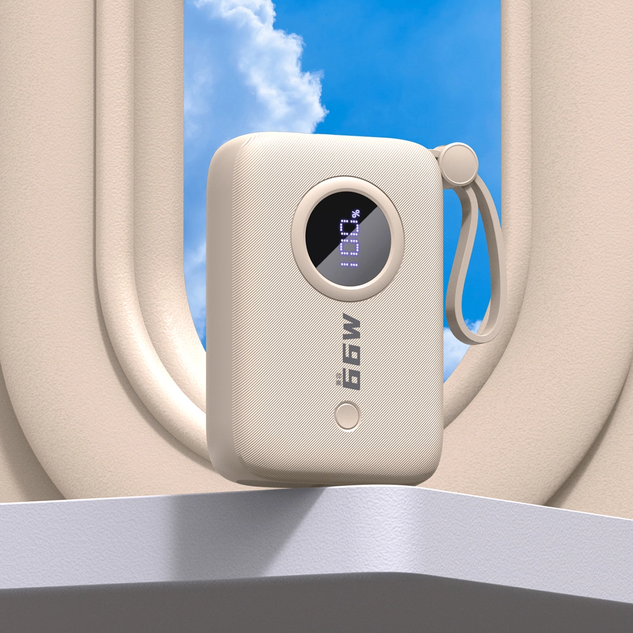 Powerbank Dudao K14 - z wyświetlaczem LED