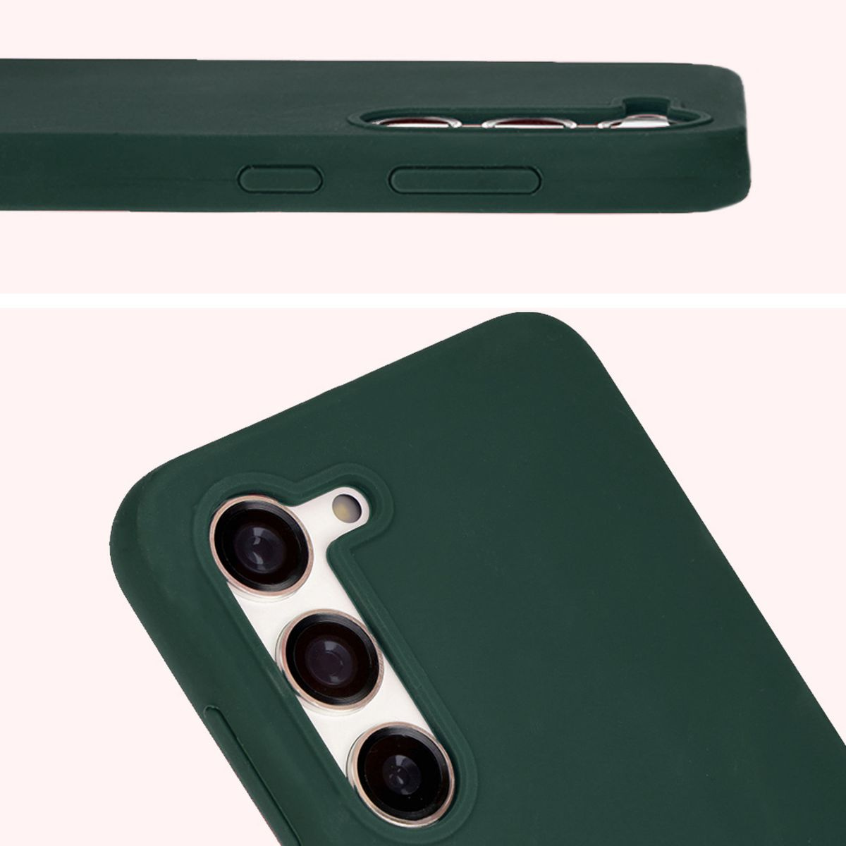 Close-up of lens cutouts in Bizon Soft Case