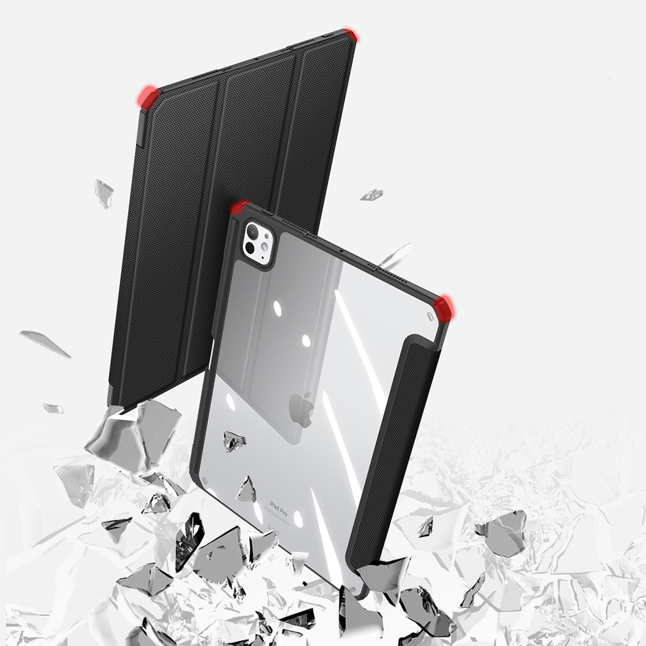 Roztrzaskana podłoga przez etui Dux Ducis Toby z klapką i podstawką