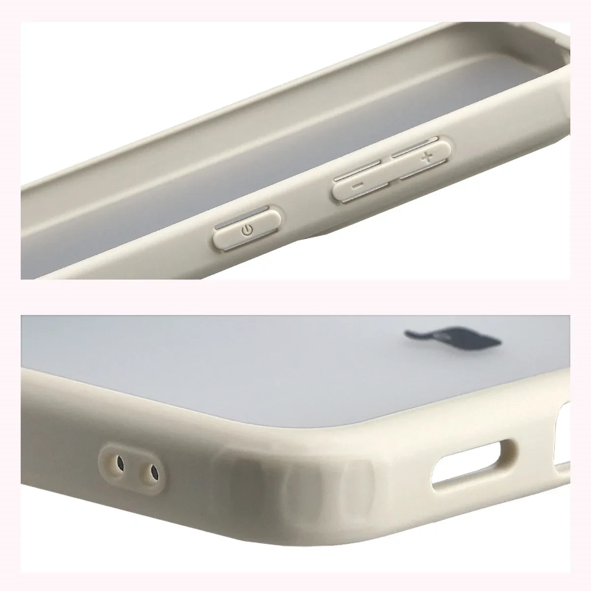 Wzmocnione narożniki i podwyższone ranty ekranu w etui Bizon Case Angelo do Galaxy S25 FE, Galaxy S26 FE