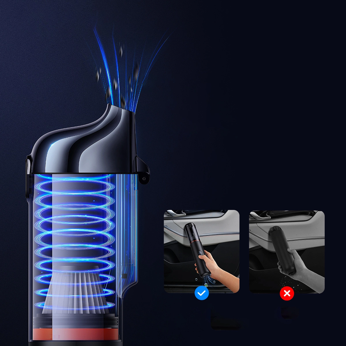 Filtr HEPA w odkurzaczu Baseus A5