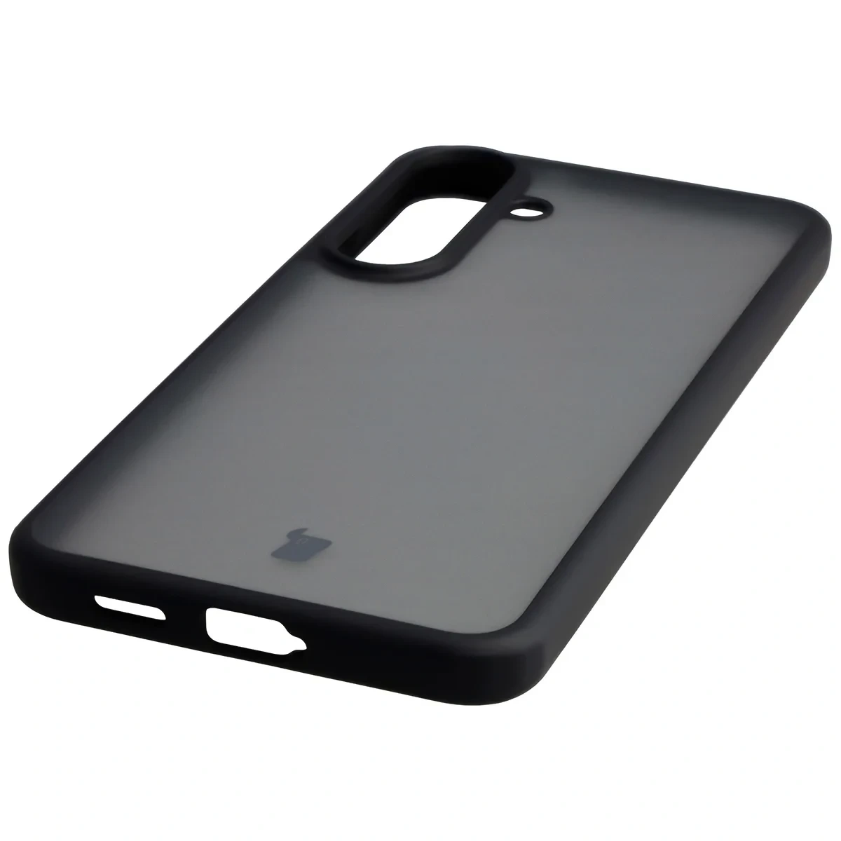 Zintegrowane przyciski, wycięcia i hybrydowy materiał w etui Bizon Case Angelo do Galaxy S25 FE, Galaxy S26 FE