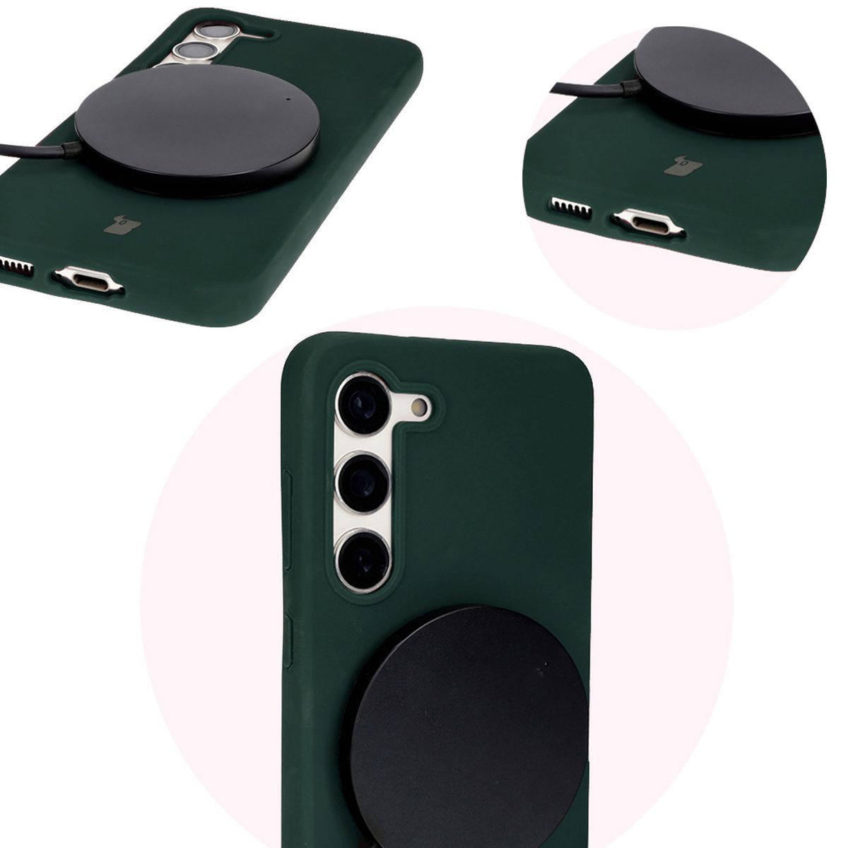 Close-up of precise cutouts in Bizon Soft Case