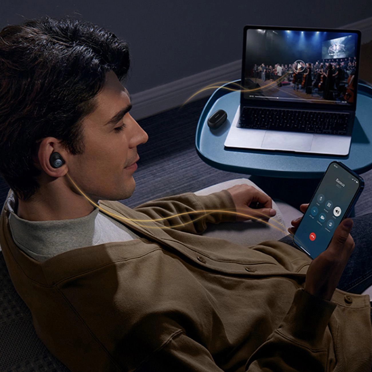 Słuchawki Baseus Bowie MA20 Pro TWS z ANC i IPX6