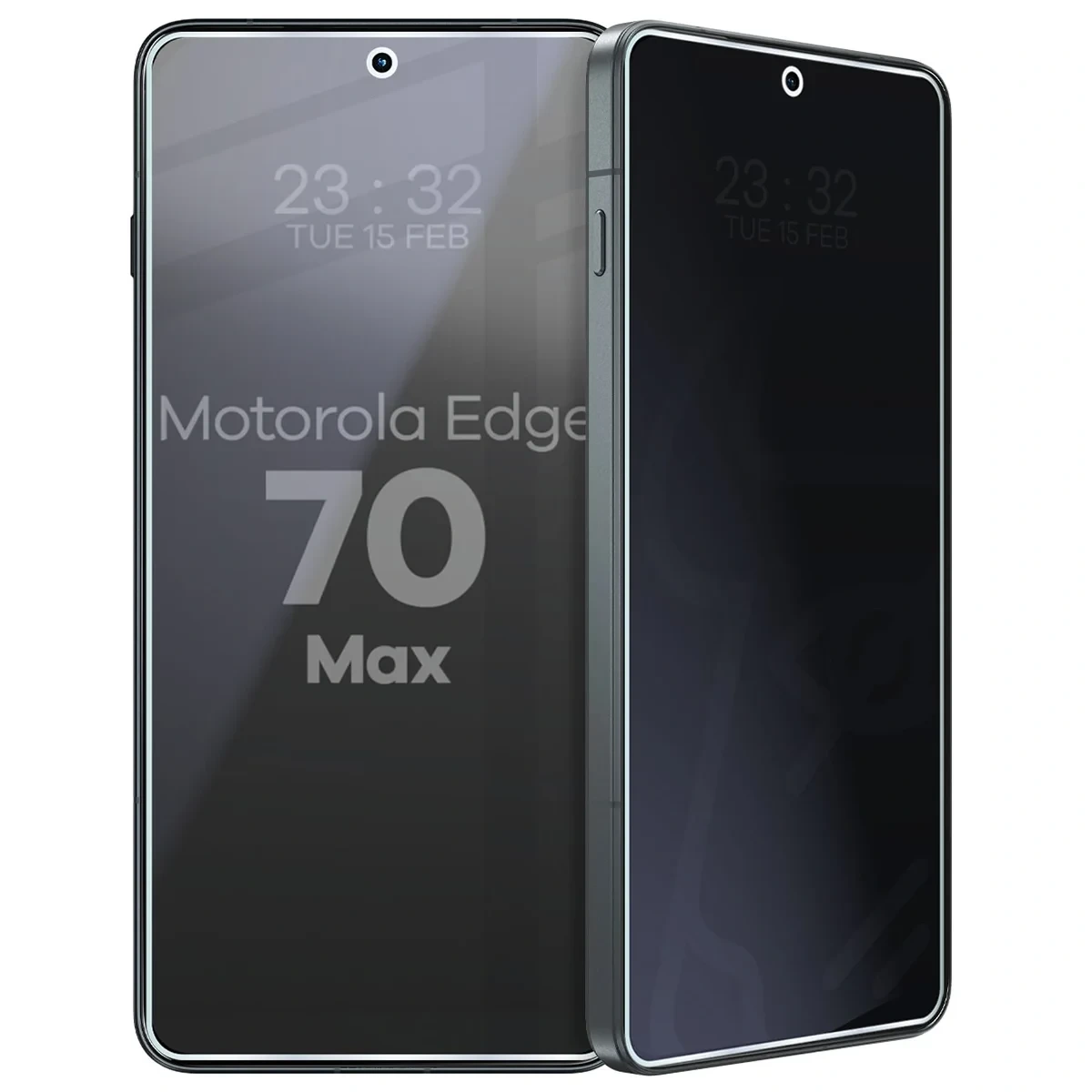 Szkło hybrydowe prywatyzujące Bizon Hybrid Shadow do Motorola Edge 70 Max
