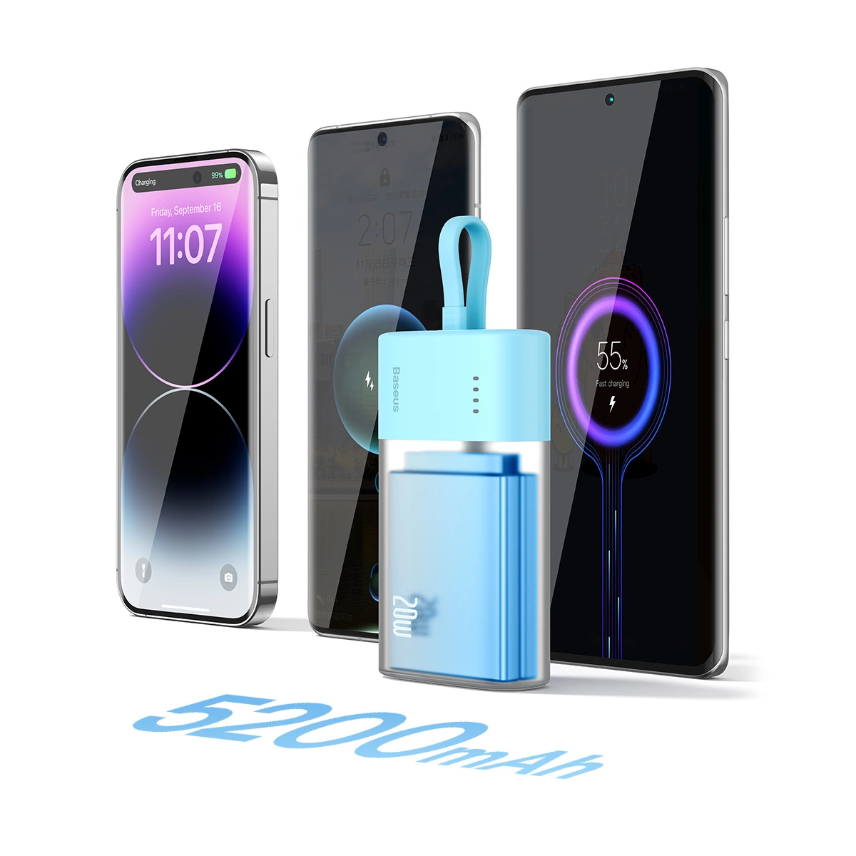 Powerbank Baseus Popsicle 5200mAh 20W 