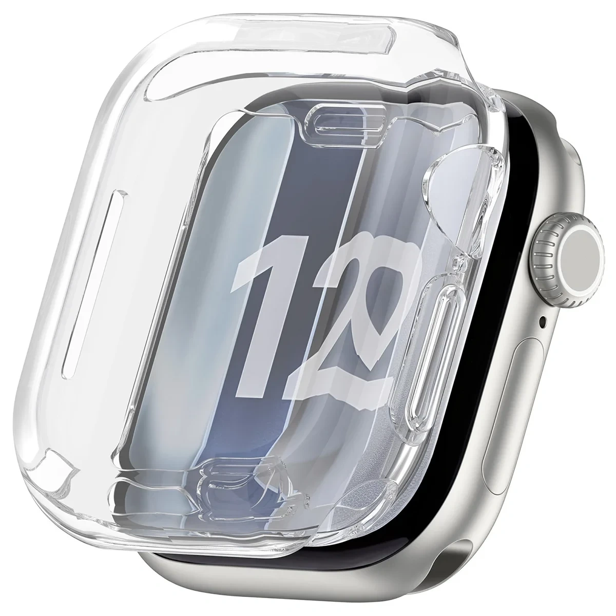 Front oraz tył Bizon Case Watch Felipe dla Apple Watch Series 12 46mm
